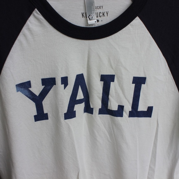 KY for KY Y'ALL Baseball Raglan Tee | Size M - Picture 4 of 4
